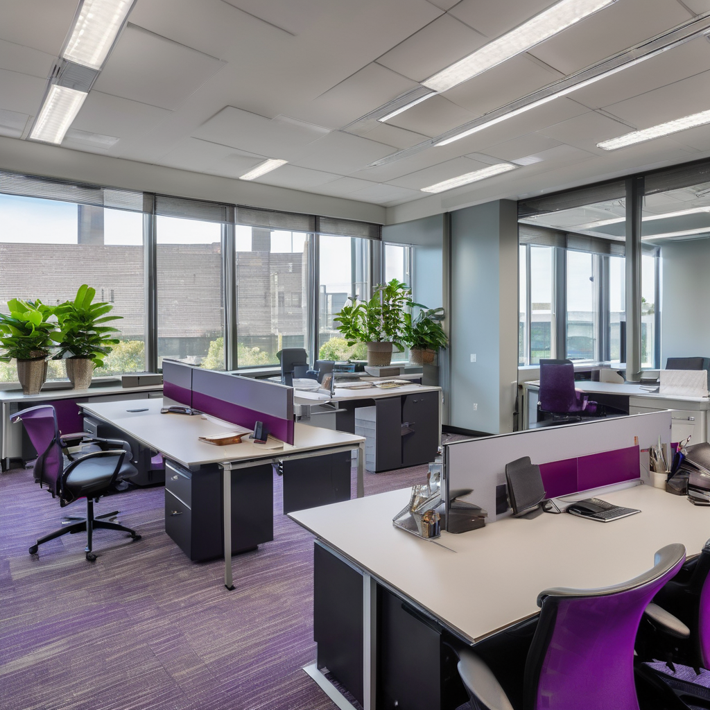 Modern professional office space with clean surfaces ready for inspection